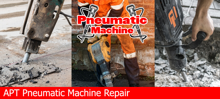 apt pneumatic paving breaker rivet buster chipping hammer rock drills rock splitter repair